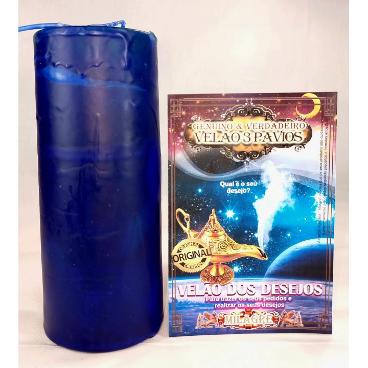 {
  "text": "3-wick wish candle"
}