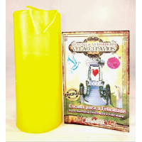 vela de 3 pavios – escada para a felicidade