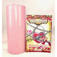 {
  "text": "3-wick candle – unlock heart"
}