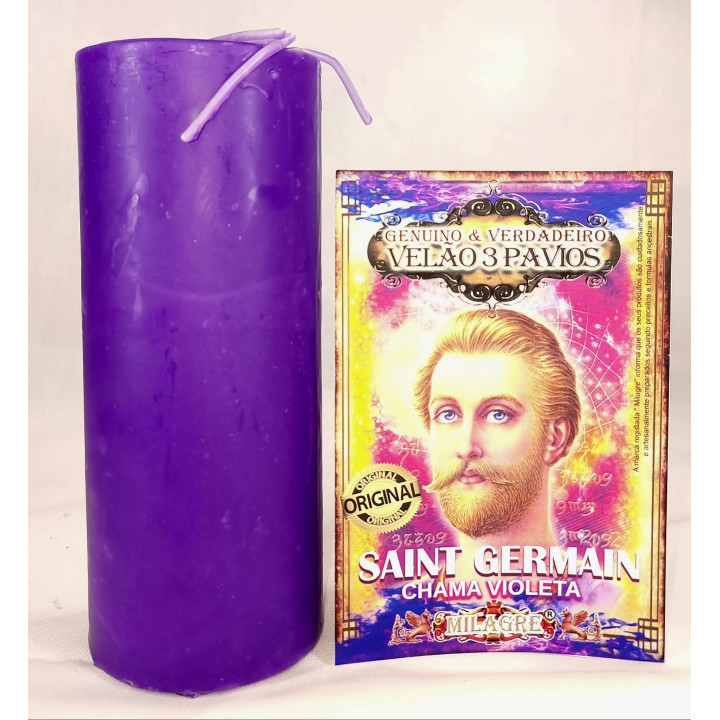 {
  "text": "3-wick candle – Saint Germain"
}