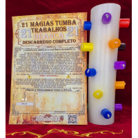 vela blanca de 21 hechizos - descarga completa - vela