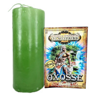 {
  "text": "3-wick Orixá candle – Oxossi"
}