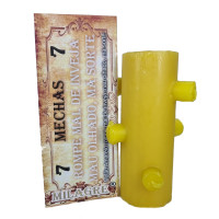 {
  "product_name": "7 Wick Yellow Candle - Against Envy - Candle"
}
