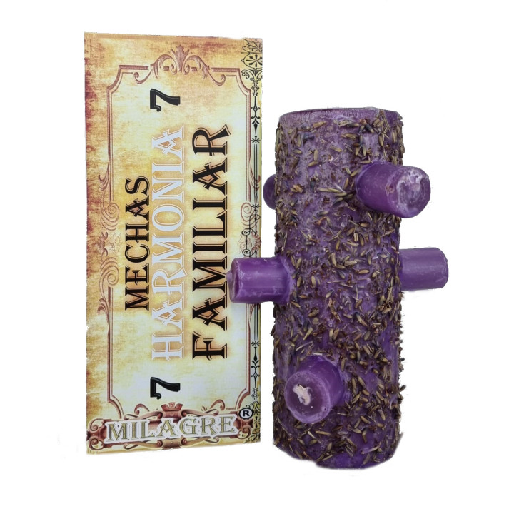 {
  "product_name": "7 Wick Lavender Candle – Harmony at Home - Candle"
}