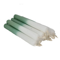 {
  "text": "10 white and green candles (15×15)"
}