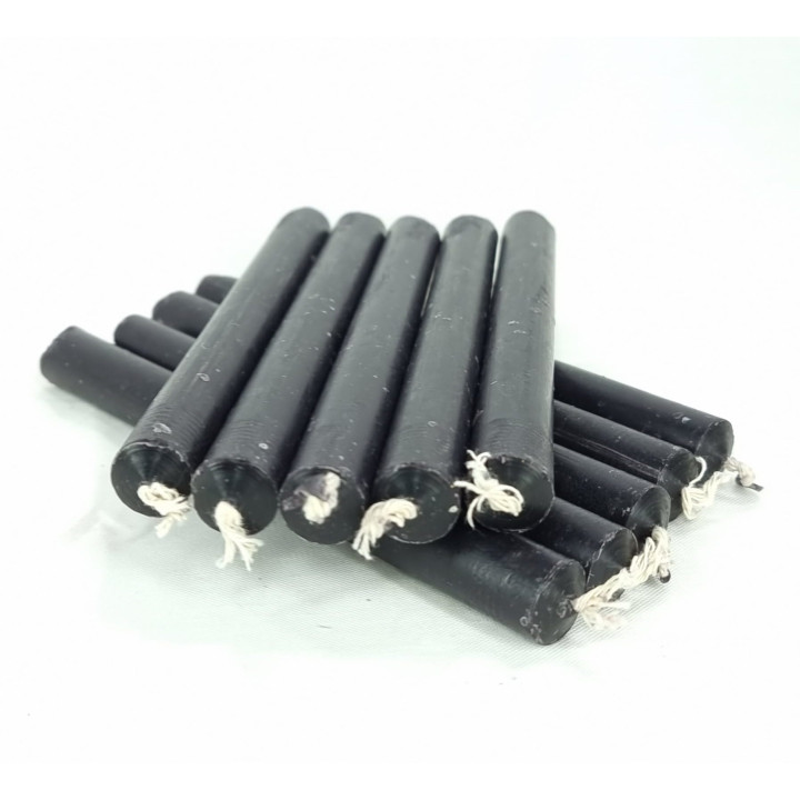 10 velas pretas (15×15)