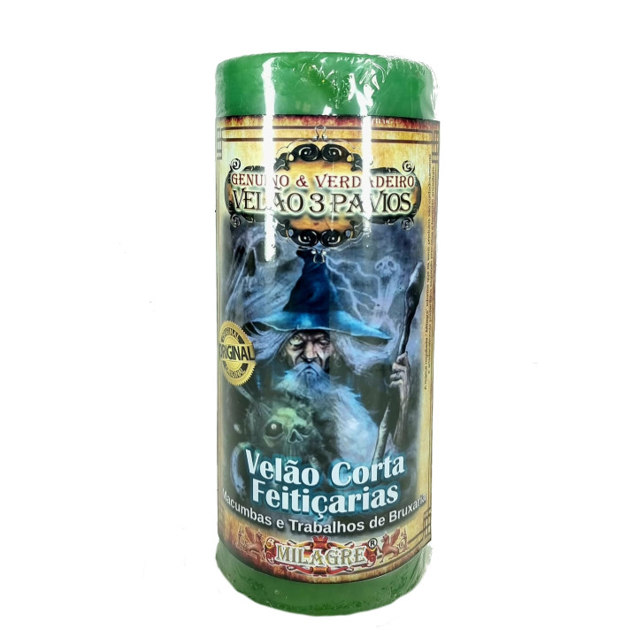 {
  "text": "3-wick candle – breaks hexes"
}