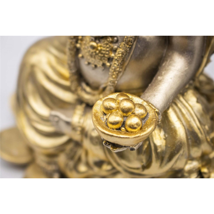 GANESHA - RESINA Dourada (A)