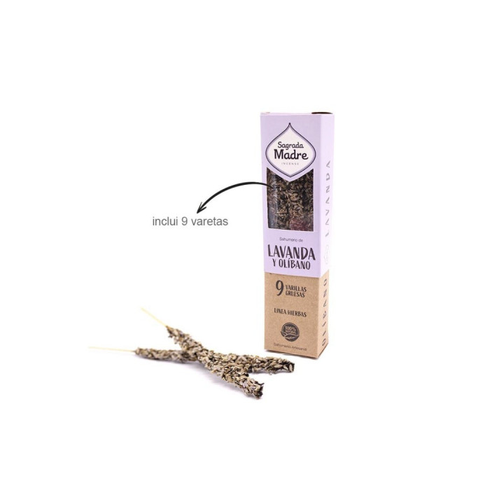 {
  "product_name": "Lavender and Frankincense Incense"
}