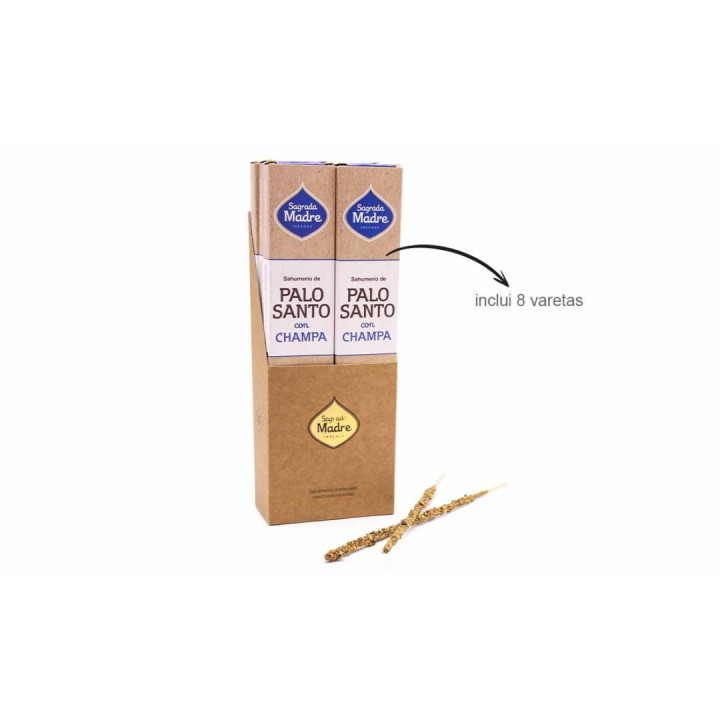 INCENSO PALO SANTO E CHAMPA- SAGRADA MADRE