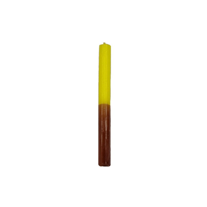 {
  "product_name": "Yellow and Brown Candle"
}
