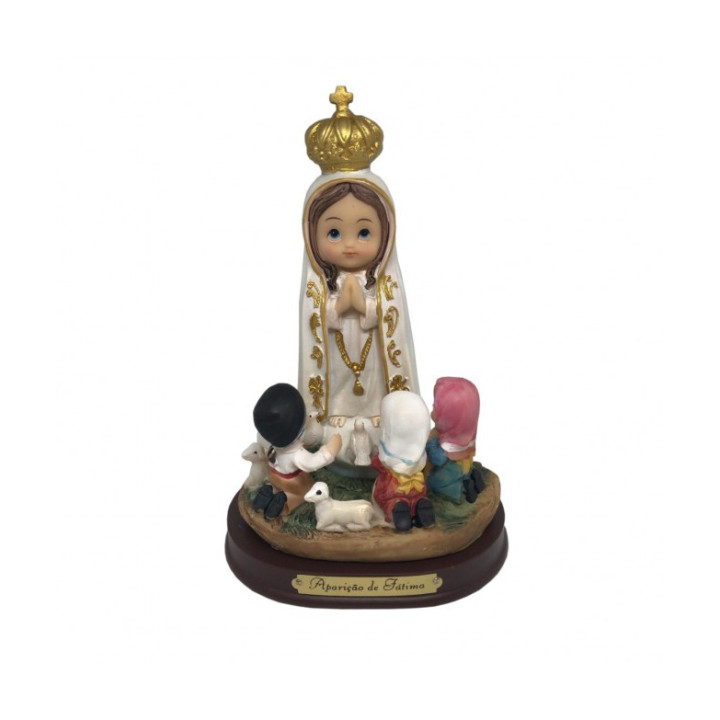 {
  "text": "Image of the Fátima child apparition"
}