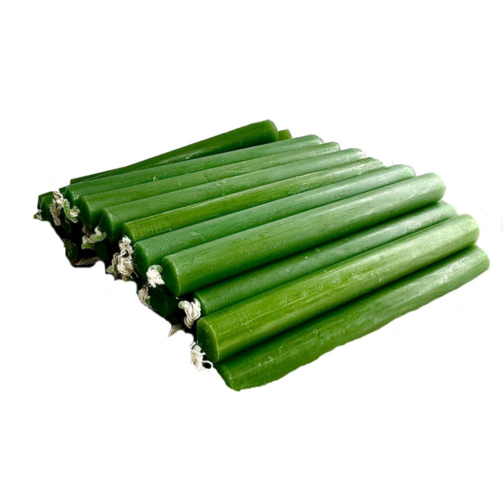 {
  "text": "green candles"
}