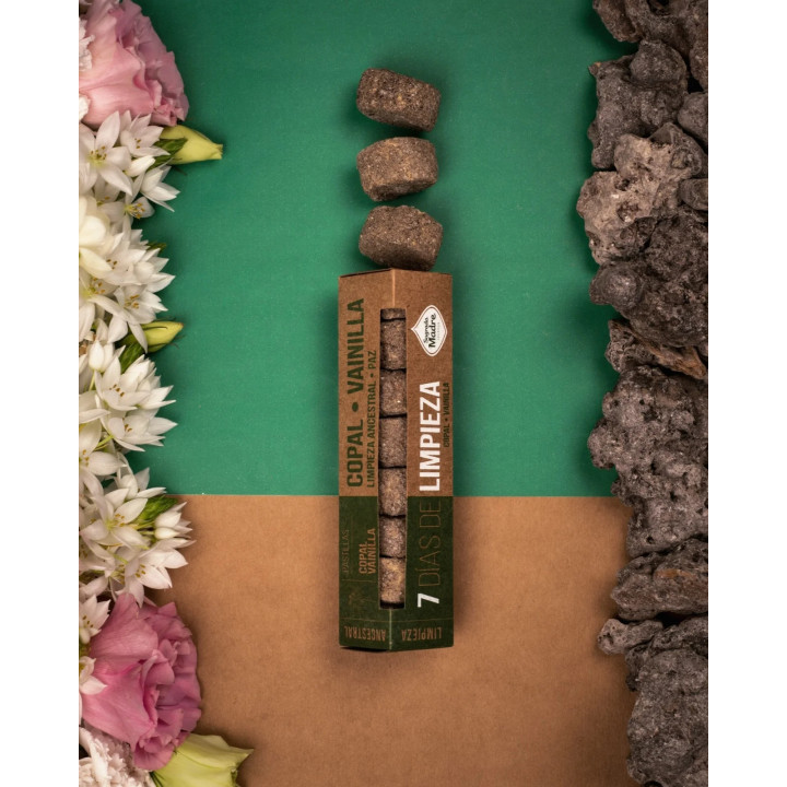 Pastilha de Defumação 7 dias Copal e Baunilha