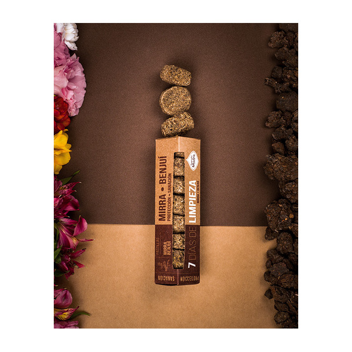 {
  "text": "Myrrh and Benzoin"
}