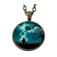 {
  "text": "Meditation necklace"
}