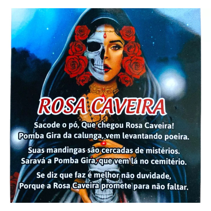 Pulseira Rosa Caveira