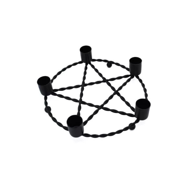 {
  "product_name": "Pentagram Ritual Candle Holder"
}